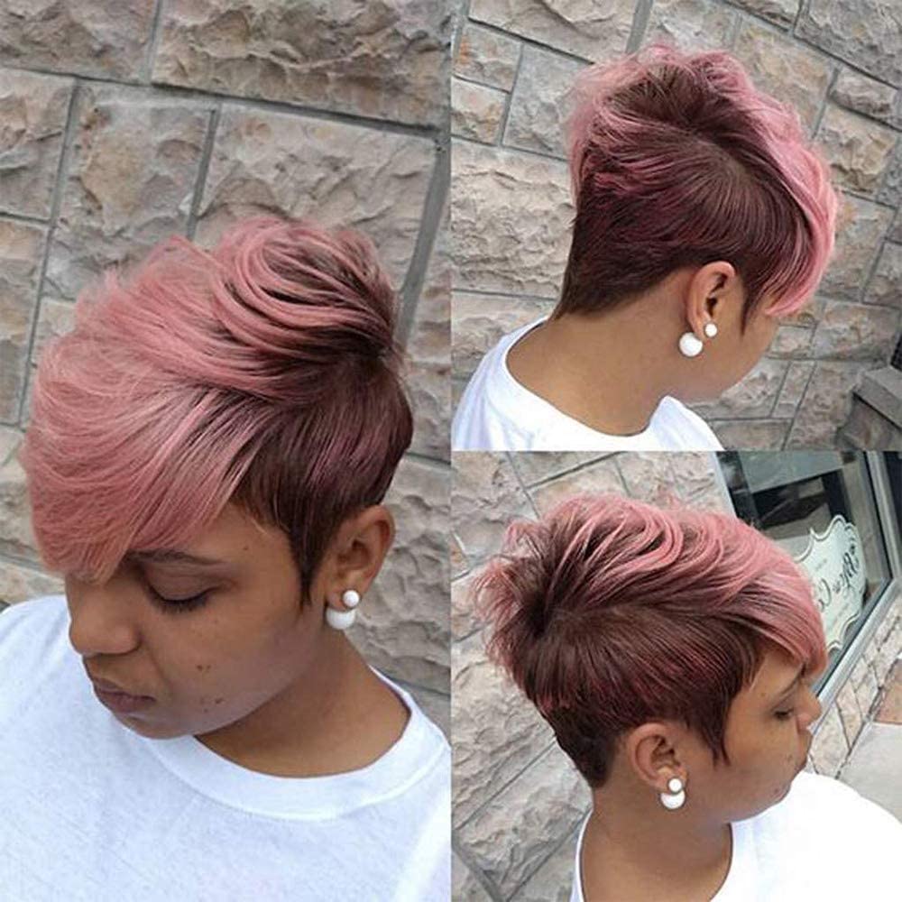 Short Blonde Hair Wigs For Black Women Short Wig Short Pixie Cuts Wigs Synthetic Short Wigs - Wigtrends