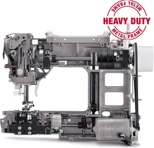 SINGER Heavy Duty 4452 High Speed Sewing Machine With Accessory Kit | Strong Motor with Enhanced Piercing Power, 110 Stitch Applications, Full Metal frame, 1 - step Buttonhole & LED Lights - Wigtrends