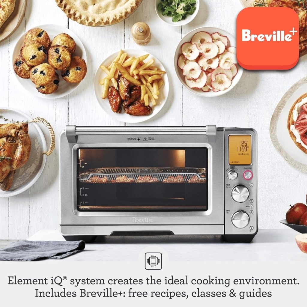 Smart Oven Air Fryer Pro and Convection Oven, Brushed Stainless Steel - Wigtrends