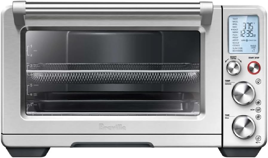 Smart Oven Air Fryer Pro and Convection Oven, Brushed Stainless Steel - Wigtrends
