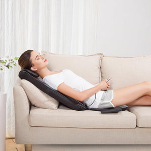 Snailax Shiatsu Massage Cushion with Heat Massage Chair Pad Kneading Back Massager for Home Office Seat use - Wigtrends