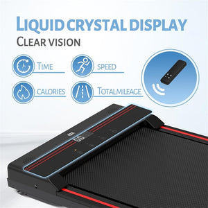 Sperax Walking Vibration Pad with APP, 3 in 1 Under Desk Treadmill, 2.5HP Low Noise Walking Treadmill Pad with Remote Control,Portable Treadmills for Home Office - Wigtrends