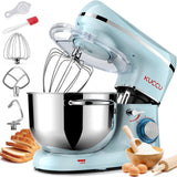 Stand Mixer 6.5 Qt 660W 6 - Speed Tilt - Head Food Dough Mixer, Kitchen Electric Mixer with Stainless Steel Bowl,Dough Hook,Whisk, Beater, Egg white separator - Wigtrends