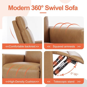Sweetcrispy Massage Recliner Chair for Adults, Adjustable Home Theater Seating with Lumbar Support for Living Room, Modern Fabric Reclining, Light Grey - Wigtrends