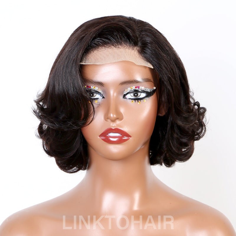 Toffee Brown Mix Blonde 5x5 Closure Lace C Part Glueless Wig - Wigtrends