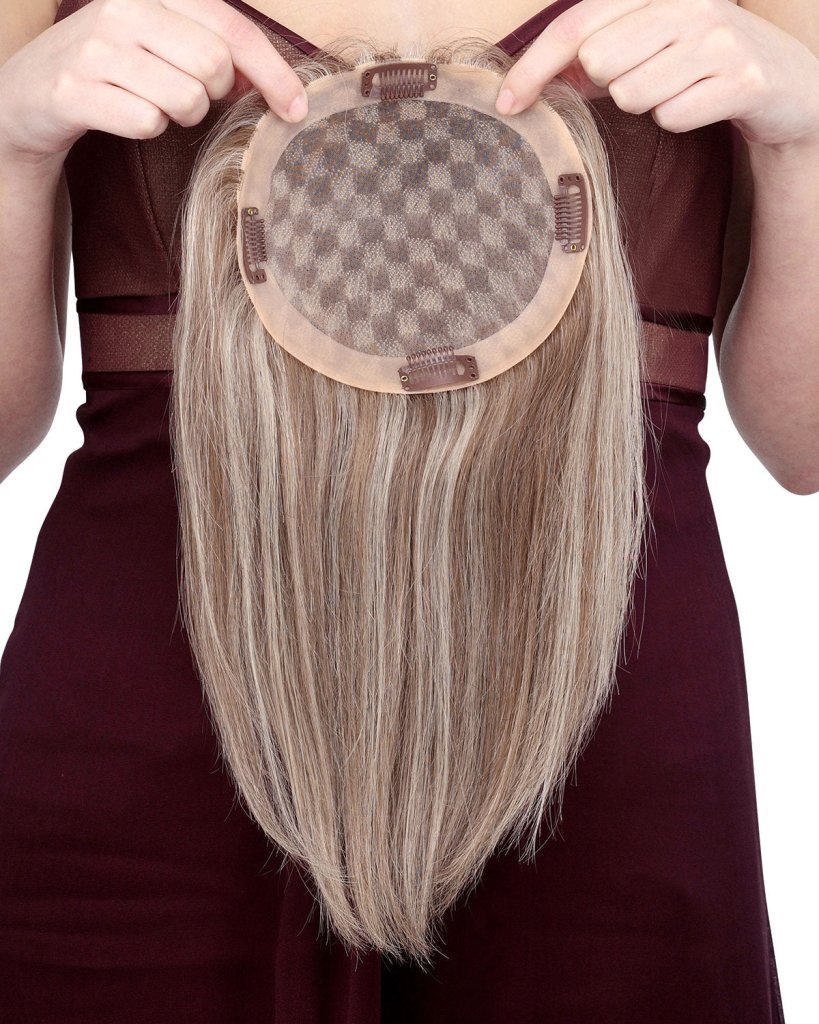 Toppiece 4003 | Monofilament Human Hair Wiglets by Louis Ferre - Wigtrends