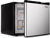 Upright freezer, 3.0Cubic Feet, Single Door Compact Mini Freezer with Reversible Door Small freezer for Home/Dorms/Apartment/Office - Wigtrends