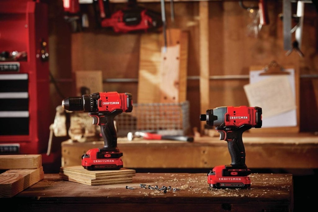 V20 MAX Cordless Drill and Impact Driver, Power Tool Combo Kit with 2 Batteries and Charger (CMCK200C2AM) - Wigtrends