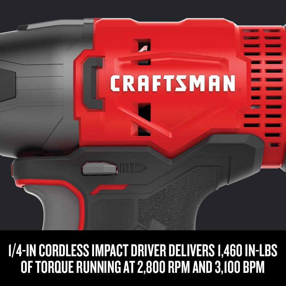 V20 MAX Cordless Drill and Impact Driver, Power Tool Combo Kit with 2 Batteries and Charger (CMCK200C2AM) - Wigtrends