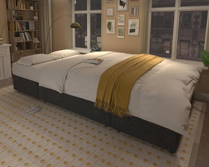 VanAcc Sofa Bed, Sleeper Sofa with Storage Chaise - 2 in 1 Pull Out Couch Living Room, Comfy Sleeper Couch - Wigtrends