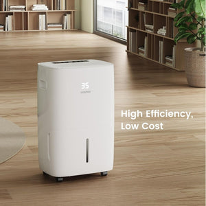 Waykar 2000 Sq. Ft Dehumidifier for Home and Basements, with Auto or Manual Drainage, 0.66 Gallon Water Tank Capacity - Wigtrends