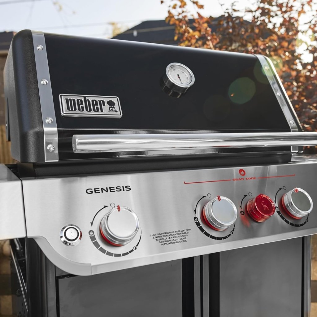 Weber Genesis E - 325 Liquid Propane, Black - Wigtrends