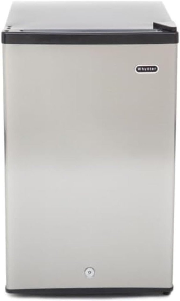 Whynter CUF - 112SS Mini, Energy Star Rated Small Upright Freezer with Lock, Stainless Steel - 1.1 Cubic Feet - Wigtrends