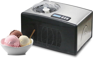 Whynter ICR - 300SS 0.5 - Quart Stainless Steel Rolled Ice Cream Maker With Compressor - Wigtrends