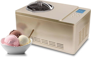 Whynter ICR - 300SS 0.5 - Quart Stainless Steel Rolled Ice Cream Maker With Compressor - Wigtrends