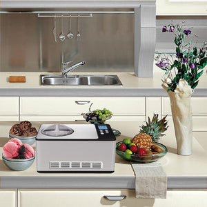 Whynter ICR - 300SS 0.5 - Quart Stainless Steel Rolled Ice Cream Maker With Compressor - Wigtrends
