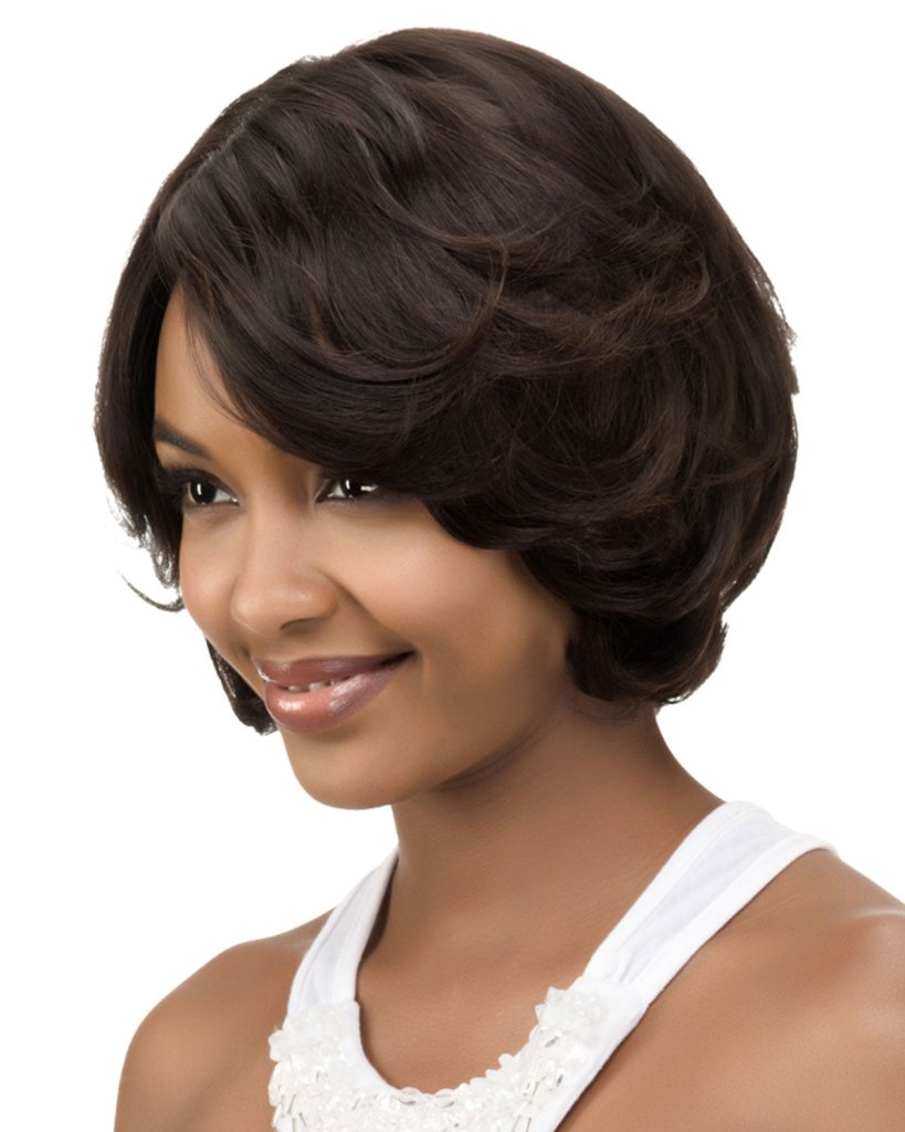 Wigstrends Classic Short Bob Wig Natural Human Hair Wig for Women - Wigtrends