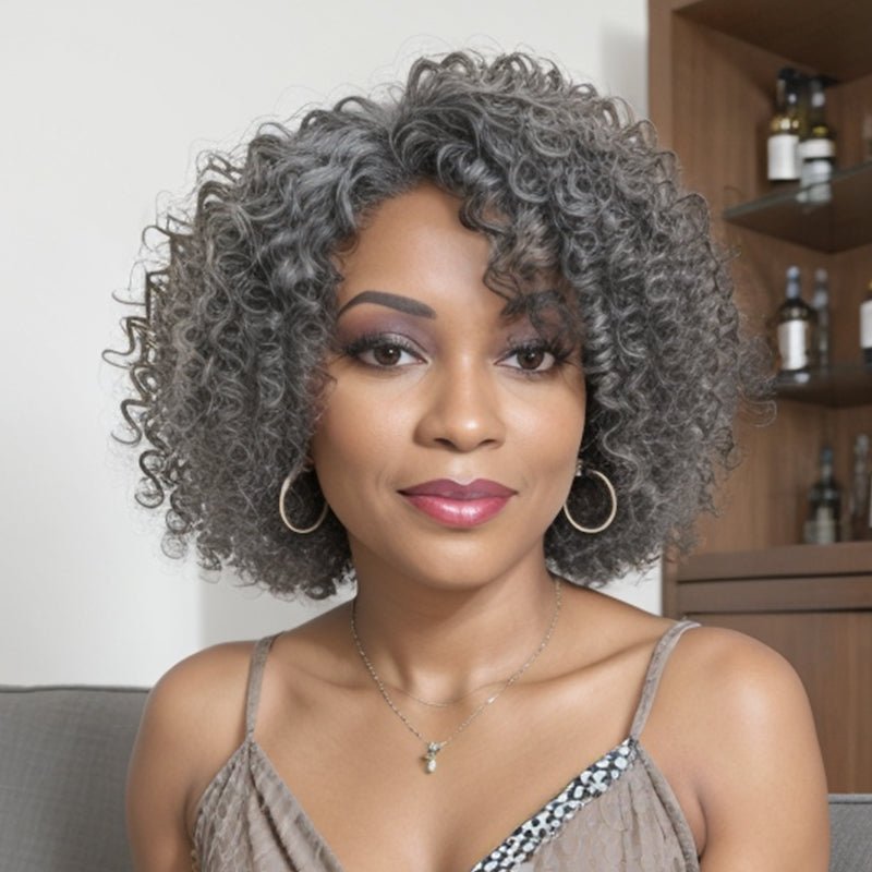 Wigstrends Glueless Kinky Curly Wigs Human Hair Wigs for Black Women - Wigtrends