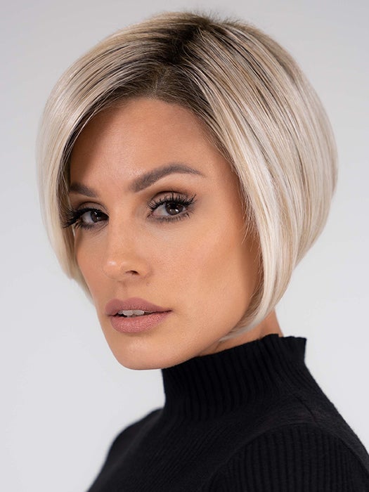 Wigstrends Human Hair Wigs Lace Front Wig Layered Bob Wig - Wigtrends