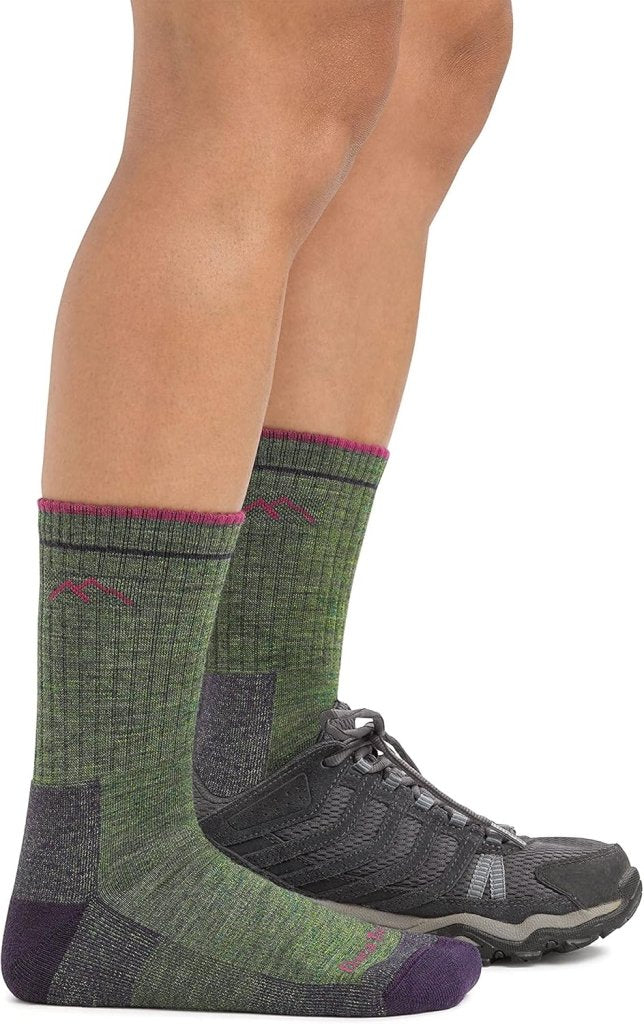 Women Merino Wool Micro Crew Socks Cushion - Wigtrends