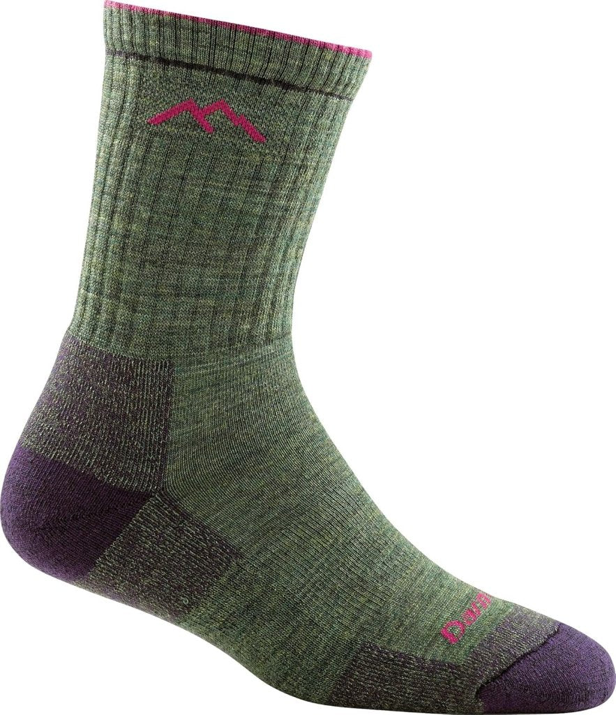 Women Merino Wool Micro Crew Socks Cushion - Wigtrends