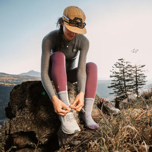Women Merino Wool Micro Crew Socks Cushion - Wigtrends