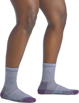 Women Merino Wool Micro Crew Socks Cushion - Wigtrends