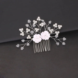 Women/Lady/Girls Korean Style Pearl Inlaid Technic Hair Accessories Hair Stick - Wigtrends