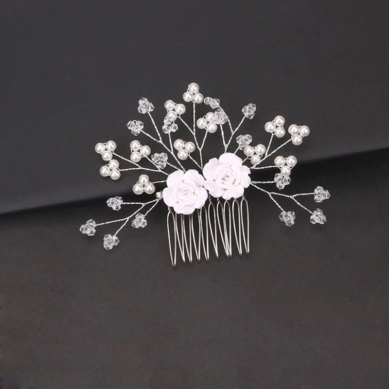 Women/Lady/Girls Korean Style Pearl Inlaid Technic Hair Accessories Hair Stick - Wigtrends