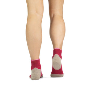 Women's Lightweight Quarter Crew Hiking Sock - Wigtrends